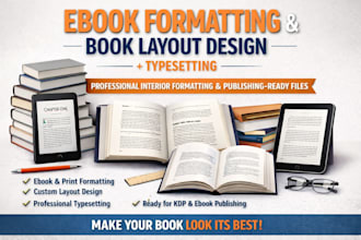 ebook formatting interior book formatting book layout design typesettintg