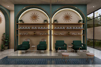 create 360 panoramic architectural render visualization