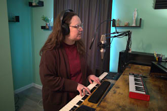record raw female mezzo soprano vocal tracks