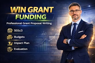 write a winning nonprofit grant proposal and apply for government funding
