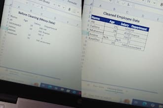 do excel data entry fast and accurate