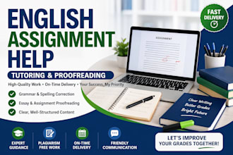 english assignment help tutoring and proofreading