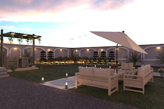 engineer your luxury landscape design and 3d backyard rendering