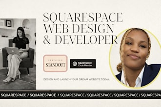build squarespace website design, squarespace website development squarespace