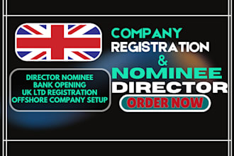 be your nominee director for your business, usa, uk nominee director
