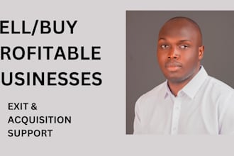help you buy or sell a business as your acquisitions advisor
