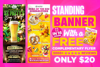 design a retractable banner