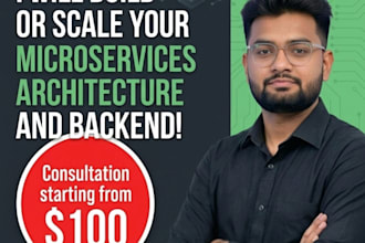build, scale and review your system design and architecture and apis