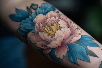 design professional tattoo and custom tattoo
