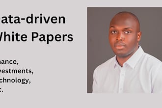 write detailed white papers for finance and investments