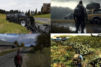 do custom dayz server setup, mods, scripts and map design