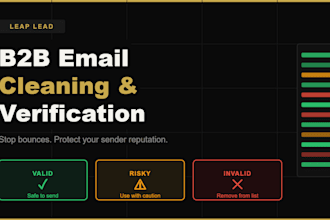 clean, verify, and segment your b2b email list