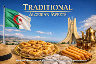 provide a traditional algerian sweets cookbook PDF