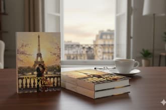 make stunning amazon KDP ebook and paperback bookcover