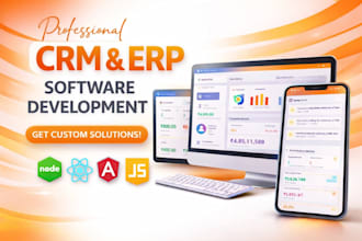 build a custom CRM system or business web portal