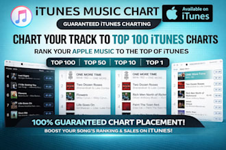 chart your apple music to top 100 on apple music chart instantly