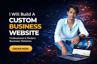 create a professional business website in 24 hours