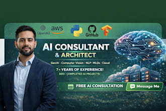 provide ai consultancy,build computer vision,nlp, genai and mlops cloud solution