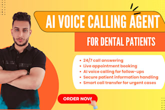 provide ai voice calling for dental patient scheduling