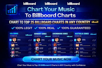 chart your spotify music on top 25 billboard music chart