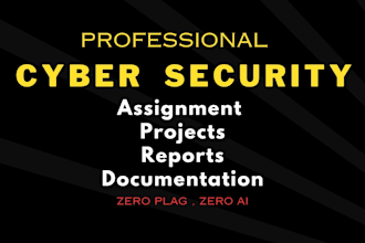 do your cybersecurity, cloud computing, vulnerability, cryptography assignments