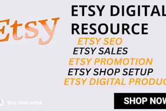 setup etsy product listing shop etsy seo etsy promotion etsy listing etsy shop