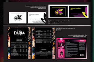 realize a price list, a flyer, a poster or a cd or book cover