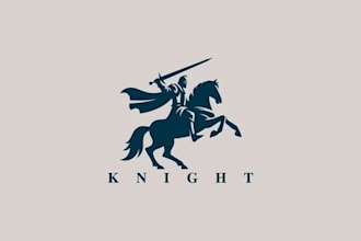 create a creative war style logo for team or brand
