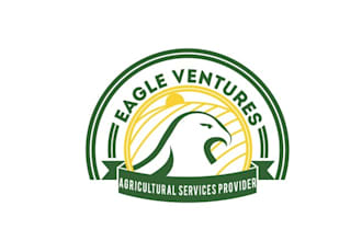 create an simple and powerful logo for eagle ventures