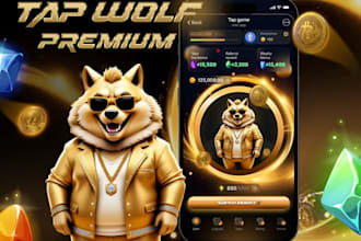 create a clone of the notcoin, tapswap in telegram mini app, telegram maker bot