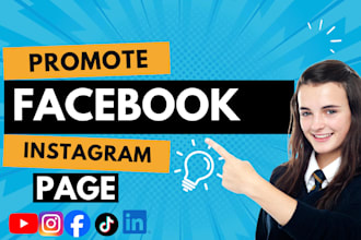 promote your fb and instagram for real growth and engagement