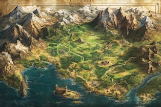 do fantasy maps and city maps