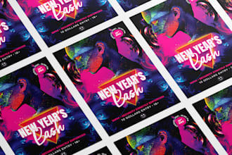 design an amazing club flyer, party flyer, or event flyer