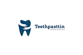 create modern dental clinic and healthcare logo