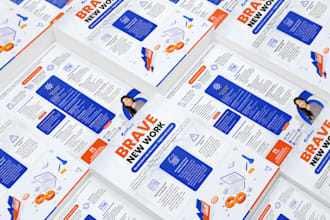 create the best infographic flyer design for your business