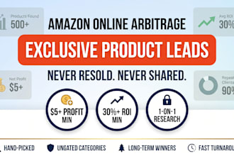 do amazon online arbitrage product research fba fbm