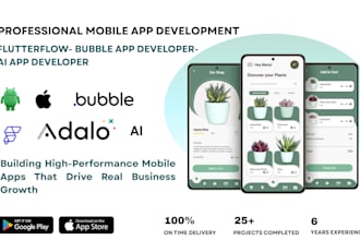 mobile app developer app development flutter app ai app developer mobile app