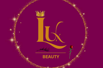 design a luxury beauty salon logo