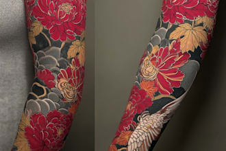 design a polynesian maori tribal tattoo