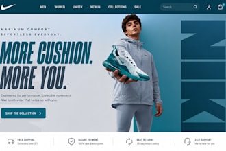 design fitness clothing shopify store fitness website gym store sportwear store