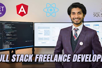 do scalable full stack web development, frontend to backend