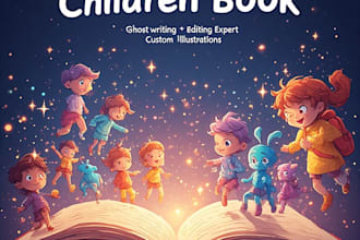 be your fiction book or ebook ghostwriter