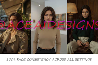 create consistent ai characters and realistic models