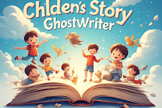 ghostwrite your childrens book and poetry
