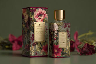 design minimal, modern and luxury packaging or label