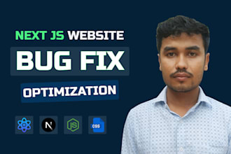 fix react mern or next js bugs and add new features