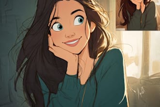 draw you in disney style