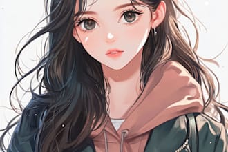 create a anime character