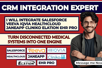 integrate salesforce veeva iqvia health cloud janeapp cliniko elation ehr pro