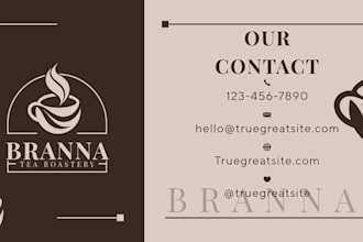 design premium professional business card for your brand